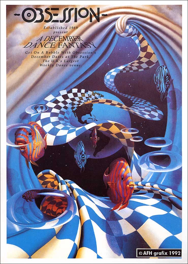 Flyer for Obsession – A December Dance Fantasy
