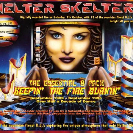 Flyer for Helter Skelter - Keepin'  The Fire Burning