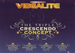 Flyer for Vibealite - The Triple Crescendo Concept