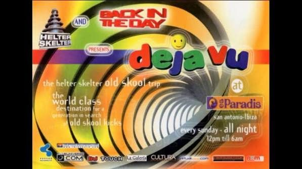Flyer for Helter Skelter - Dejavu Ibiza