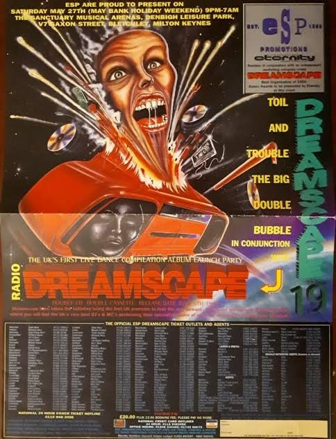 Flyer for Dreamscape 19 - Toil & Trouble