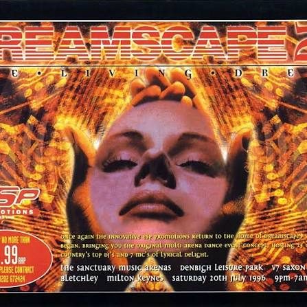 Flyer for Dreamscape 22 - Living The Dream