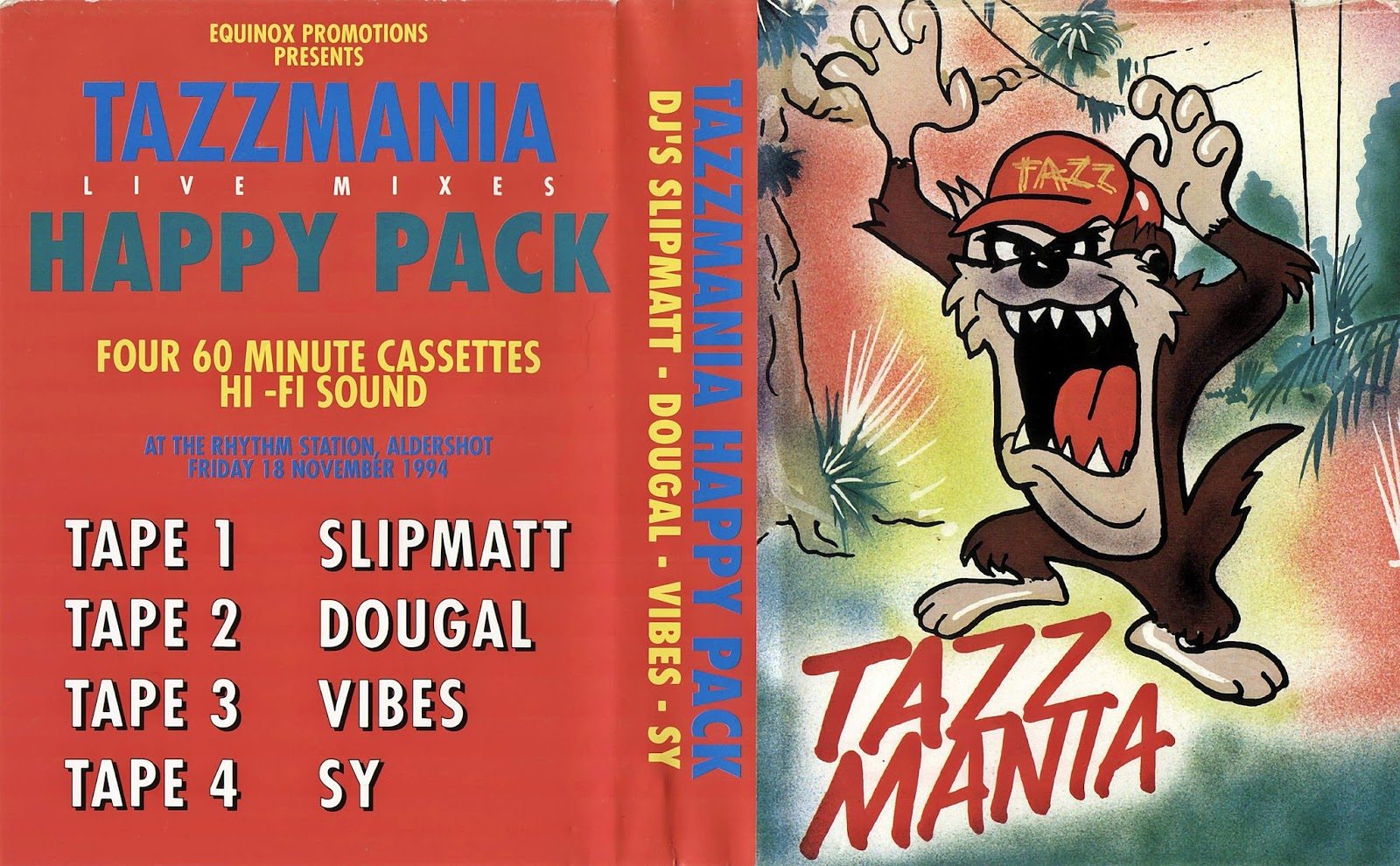 Flyer for Tazzmania