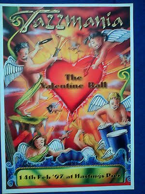 Flyer for Tazzmania - The Valentines Ball