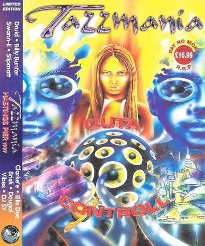 Flyer for Tazzmania - Outa Control