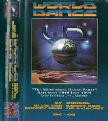 Flyer for World Dance - Midsummer Dance Party