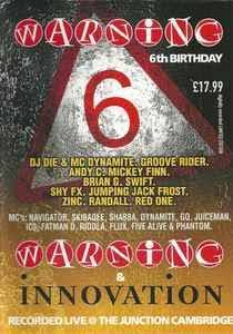 Flyer for Warning & Innavation - 6th Birthday