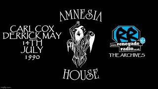 Flyer for Amnesia House - Sky Blue Connexion