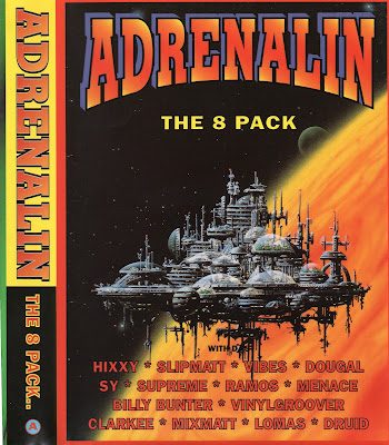 Flyer for Adrenaline - Spaceship