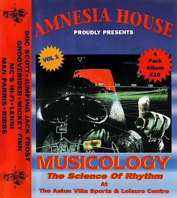 Flyer for Amnesia House - Musicology