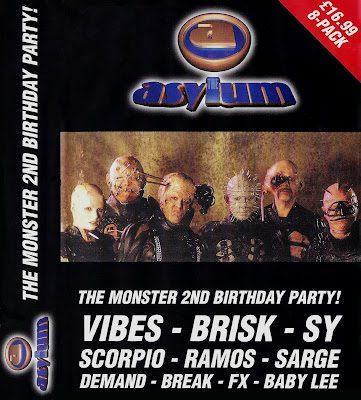 Flyer for Asylum - 2nd Birthday