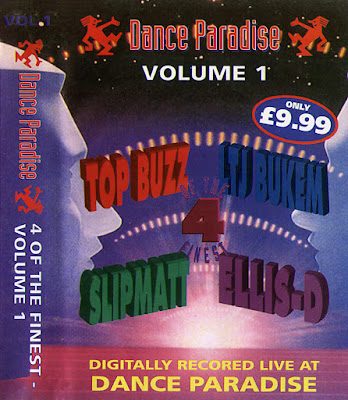 Flyer for Dance Paradise - 4 Of The Finest Vol 1