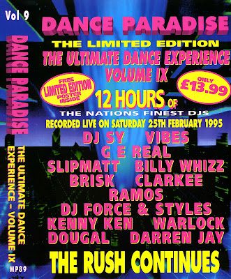 Flyer for Dance Paradise - Ultimate Experience Vol 9