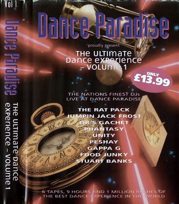 Flyer for Dance Paradise - Ultimate Experience Vol 1
