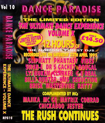 Flyer for Dance Paradise - Ultimate Experience Vol 10