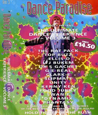 Flyer for Dance Paradise - Ultimate Experience Vol 3