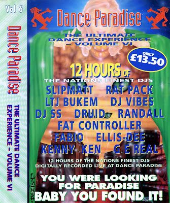 Flyer for Dance Paradise - Ultimate Experience Vol 6