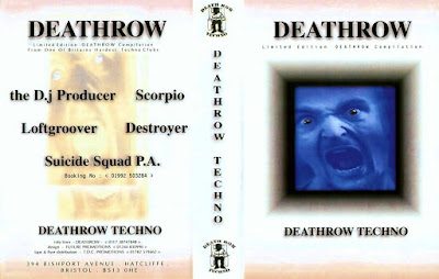 Flyer for Death Row Techno - Limited Edition