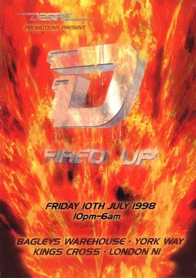 Flyer for Desire - Fired Up