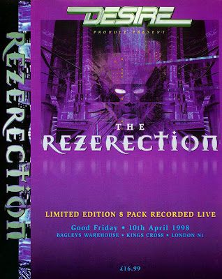 Flyer for Desire - Rezerection
