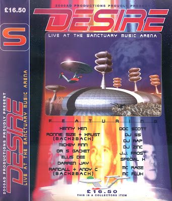Flyer for Desire - The Battle For Peace