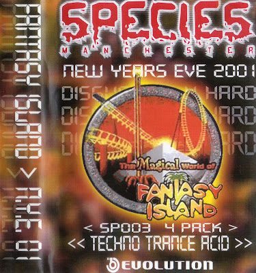 Flyer for Disgustingly Hard Techno NYE
