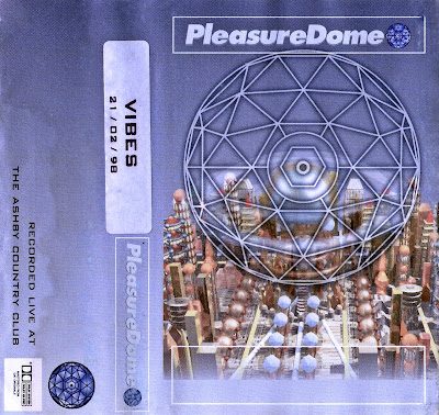 Flyer for Pleasuredome - Crystal Maze