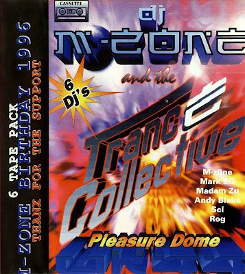 Flyer for Pleasuredome - M Zones Birthday - The Trance Collective