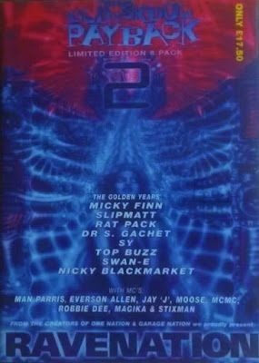 Flyer for Ravenation - Pay Back - Limited Edition