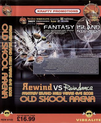 Flyer for Rewind vs Raindance