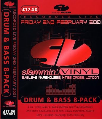 Flyer for Slammin Vinyl