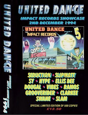 Flyer for United Dance - Impact Records Showcase