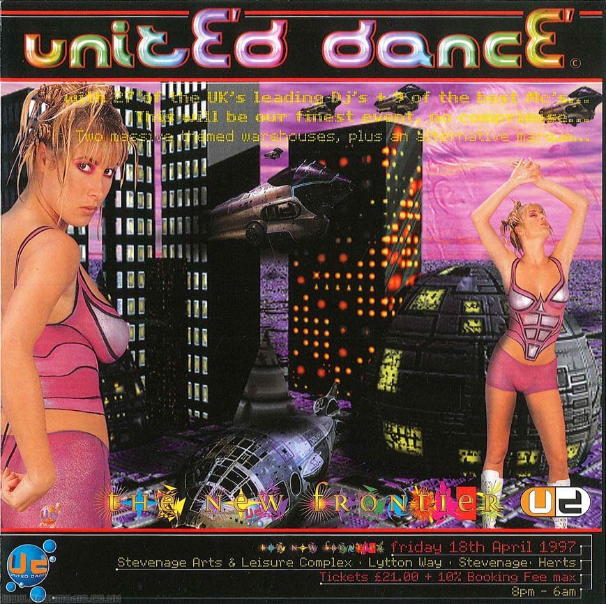 Flyer for United Dance - The New Frontier