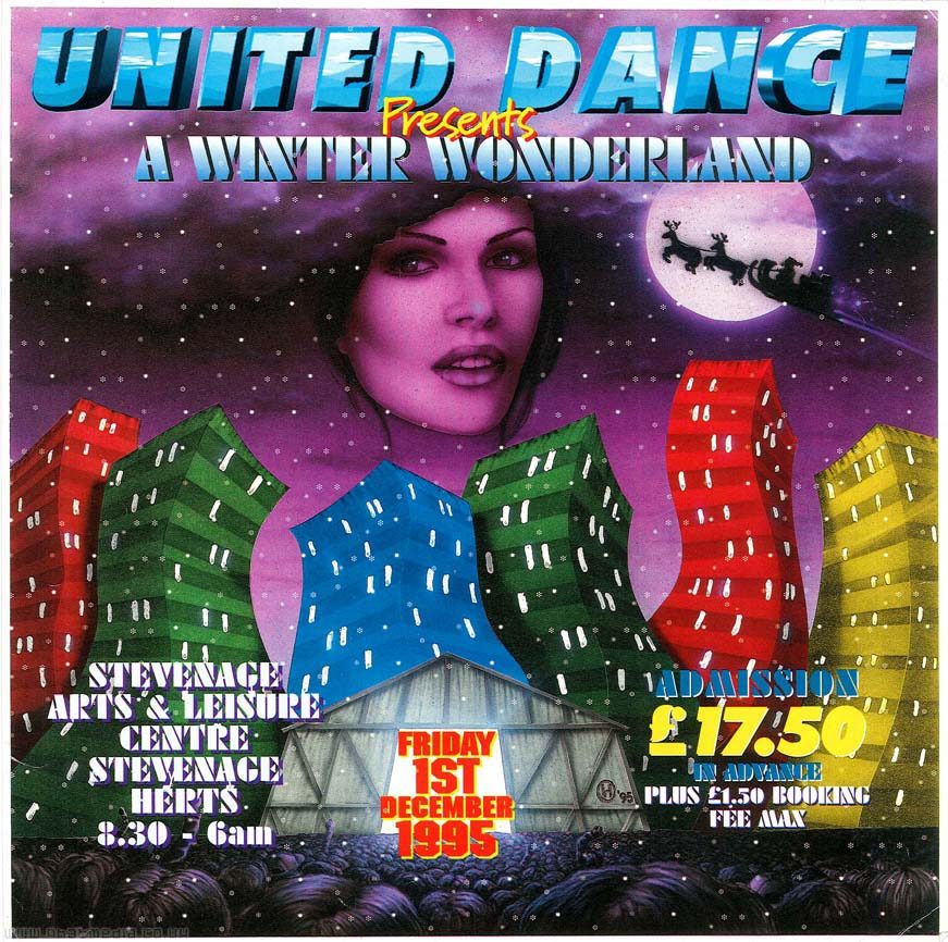 Flyer for United Dance - Winter Wonderland