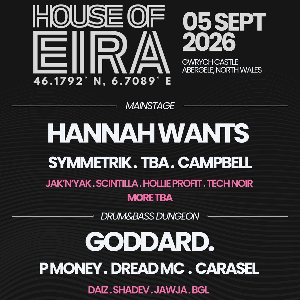 Flyer for House OF Eira - Castle Take-over Part II