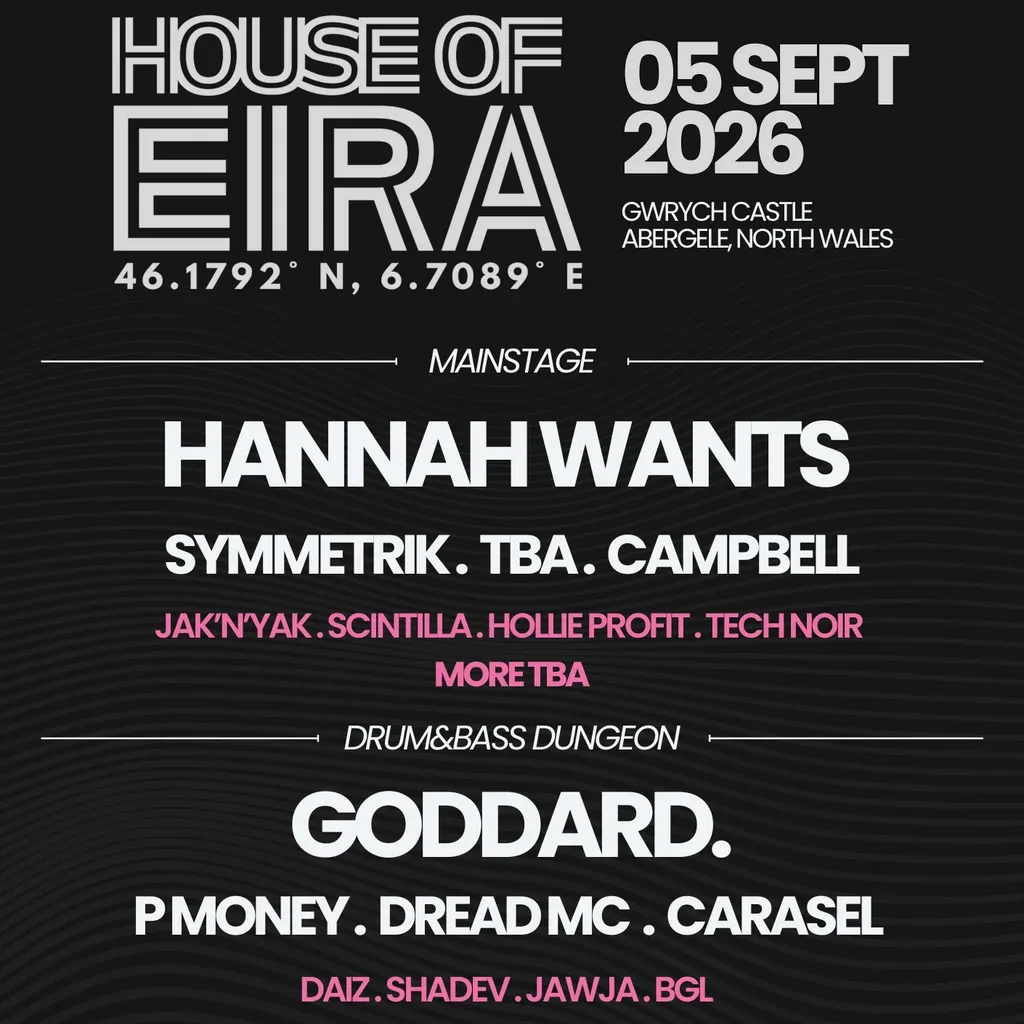 Flyer for House OF Eira - Castle Take-over Part II