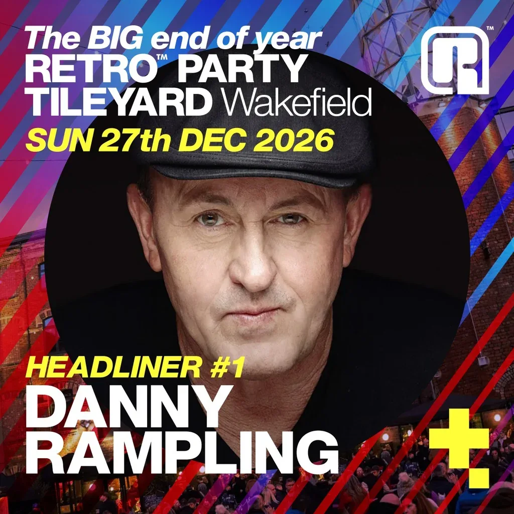 Flyer for The BIG end of year RETRO party 2026