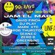 Flyer for Unfazed 90s Day Rave | 3rd October | Amber's MCR