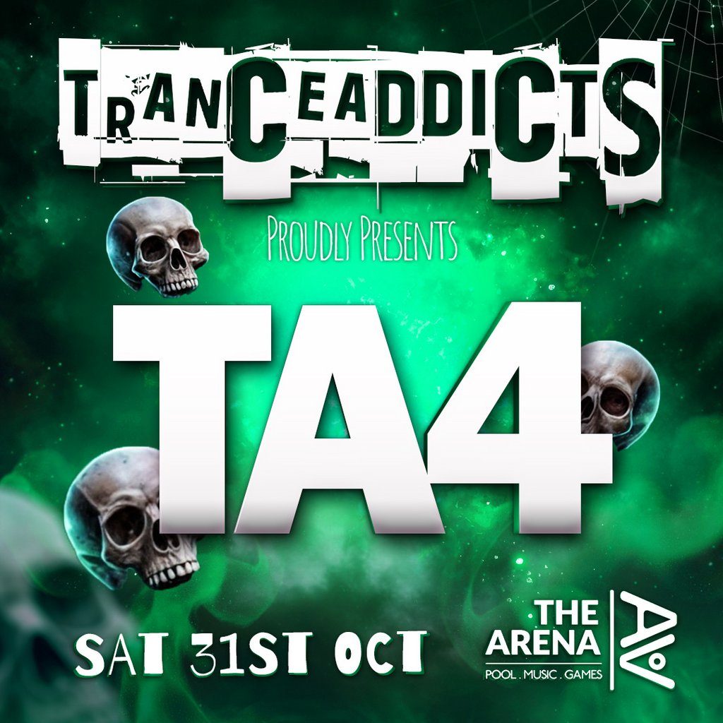 Flyer for Trance Addicts 4