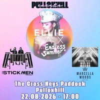 Flyer for Pulloxhill Events 2026 - Ellie Sax Endless Summer
