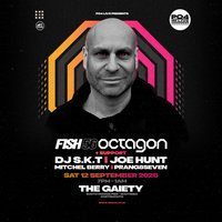 Flyer for PO4 Live Presents: Fish56Octagon + Support