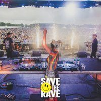Flyer for Save The Rave: Old Skool Outdoor Festival, Cornwall 2026