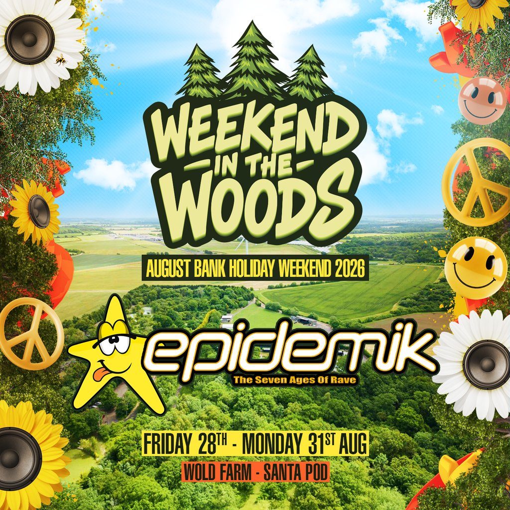 Flyer for Epidemik in the Woods