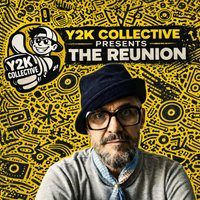 Flyer for Y2K Reunion w/ Justin Robertson