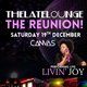 Flyer for The Late Lounge Reunion!