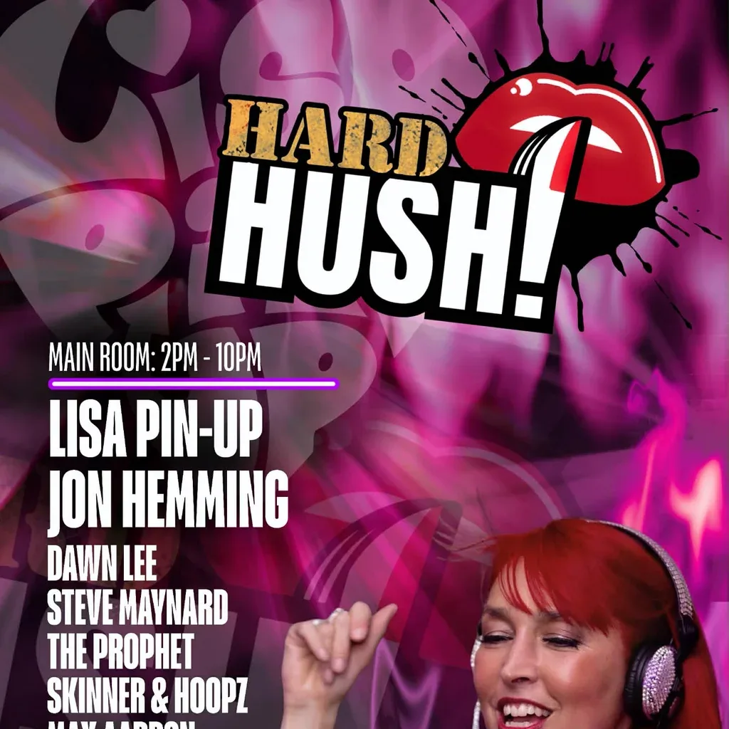 Flyer for Hard Hush