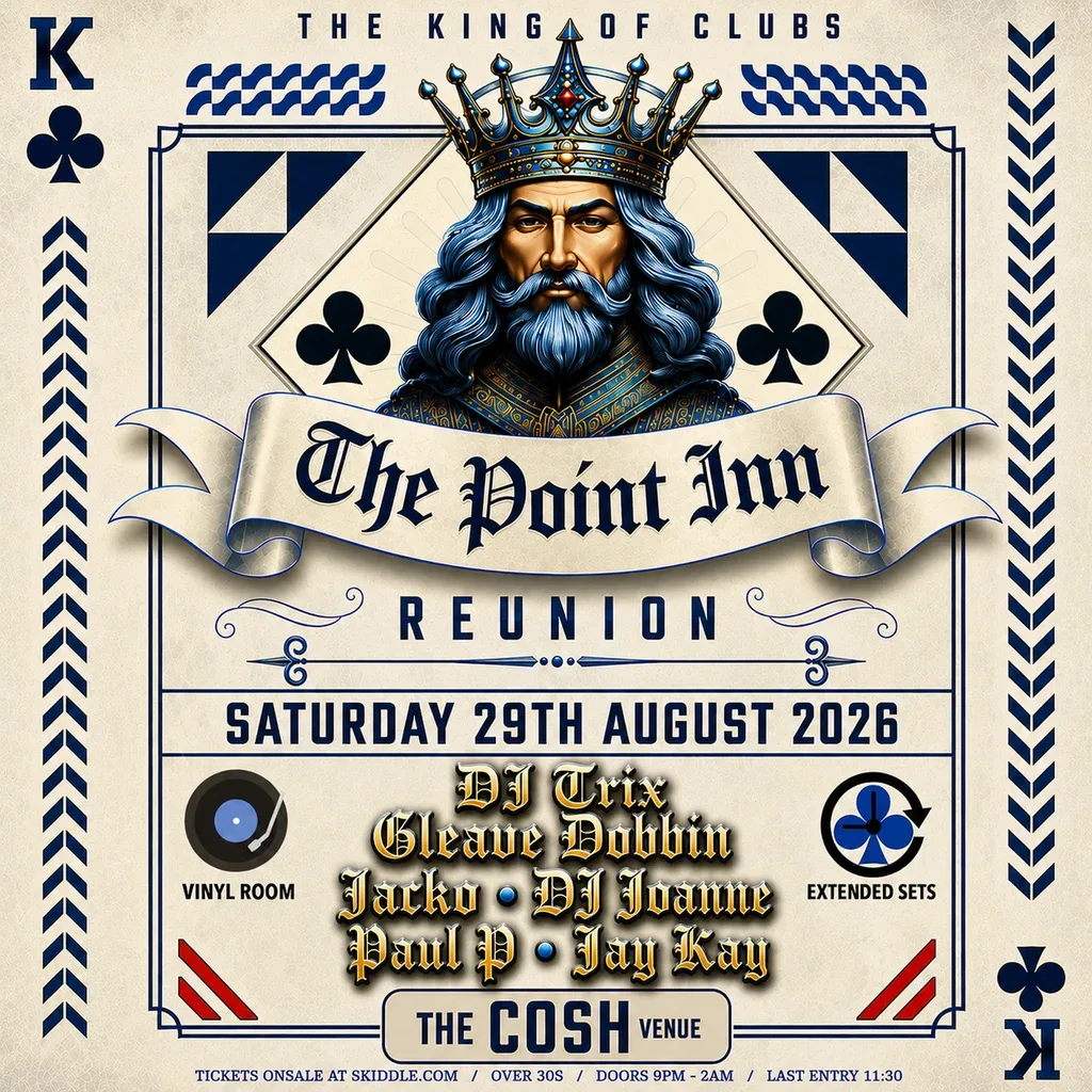 Flyer for Point inn reunion 2026