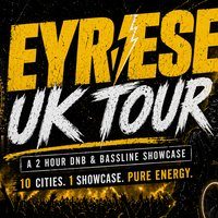 Flyer for EYRESE UK TOUR 2026: Plymouth Voxa Nightclub