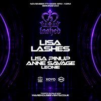 Flyer for WHE Presents: Lashed Birmingham