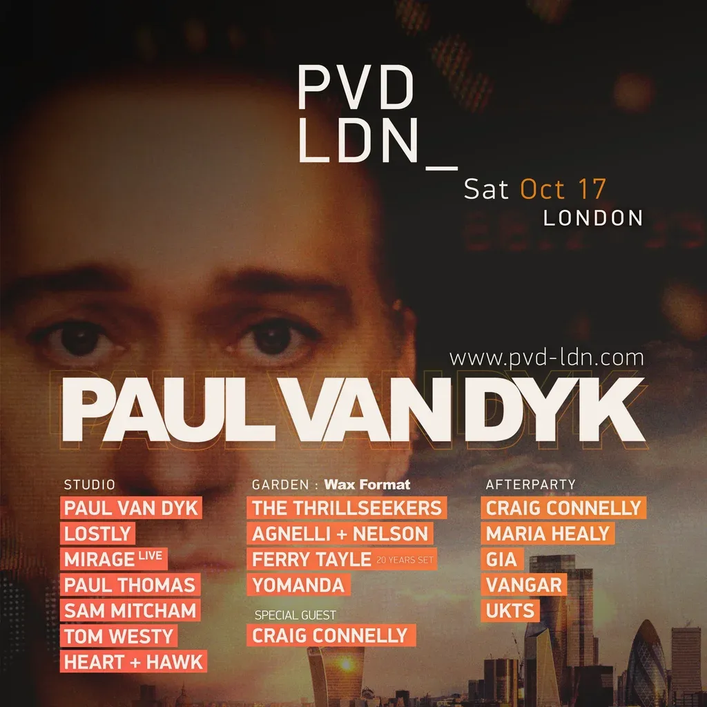 Flyer for Liberation pres. PVD LDN_ [Paul Van Dyk]
